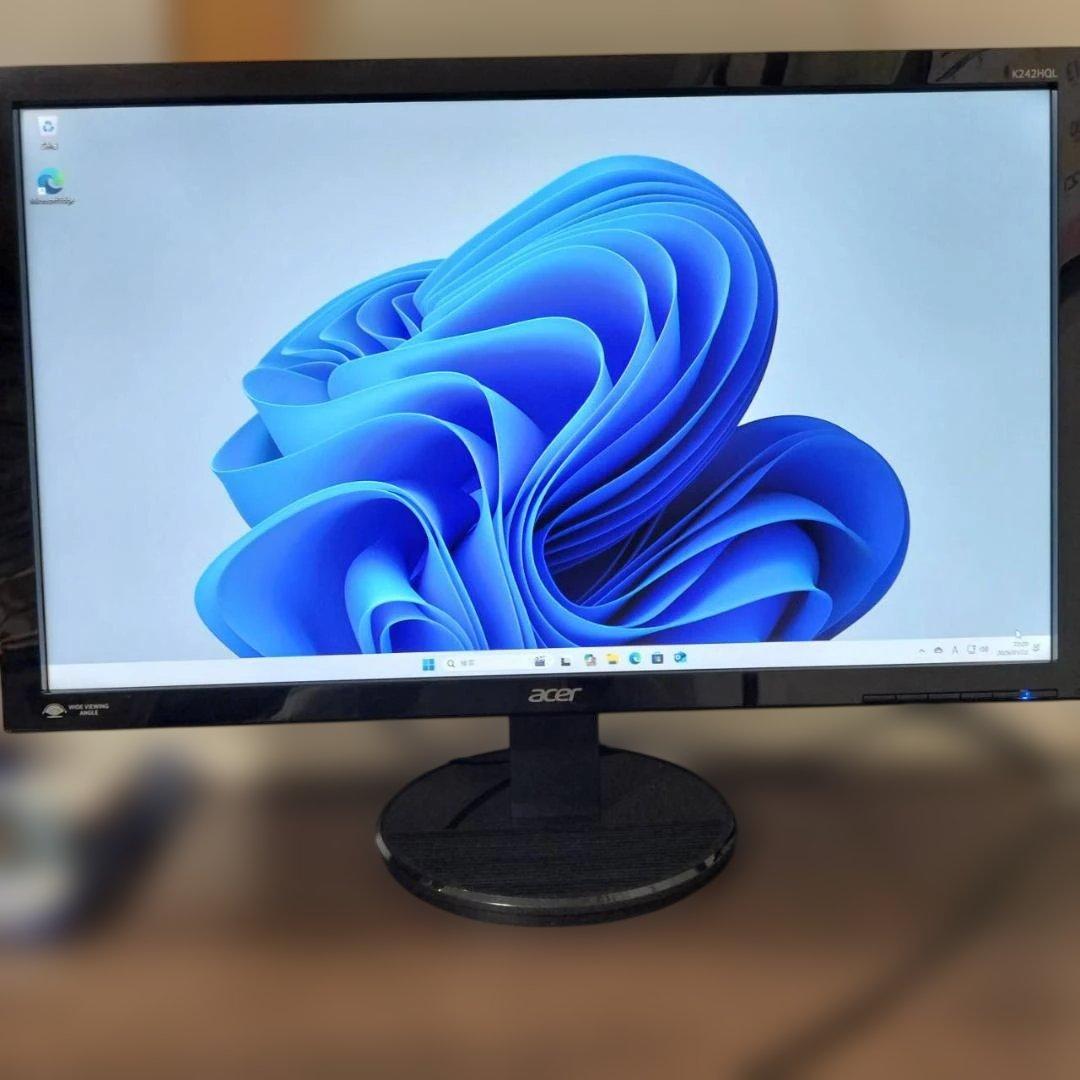 お買い得セット W11 BenQ 24モニタ2台 ゲーミング Ryzen7