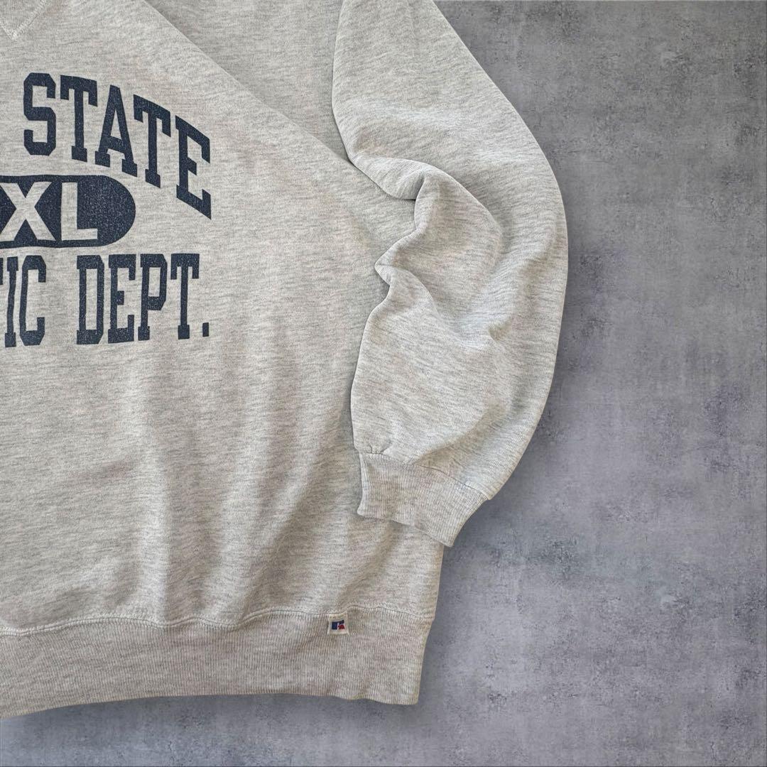 【あごすけ】90sUSARussellスウェットXLケント州立大学カレッジ