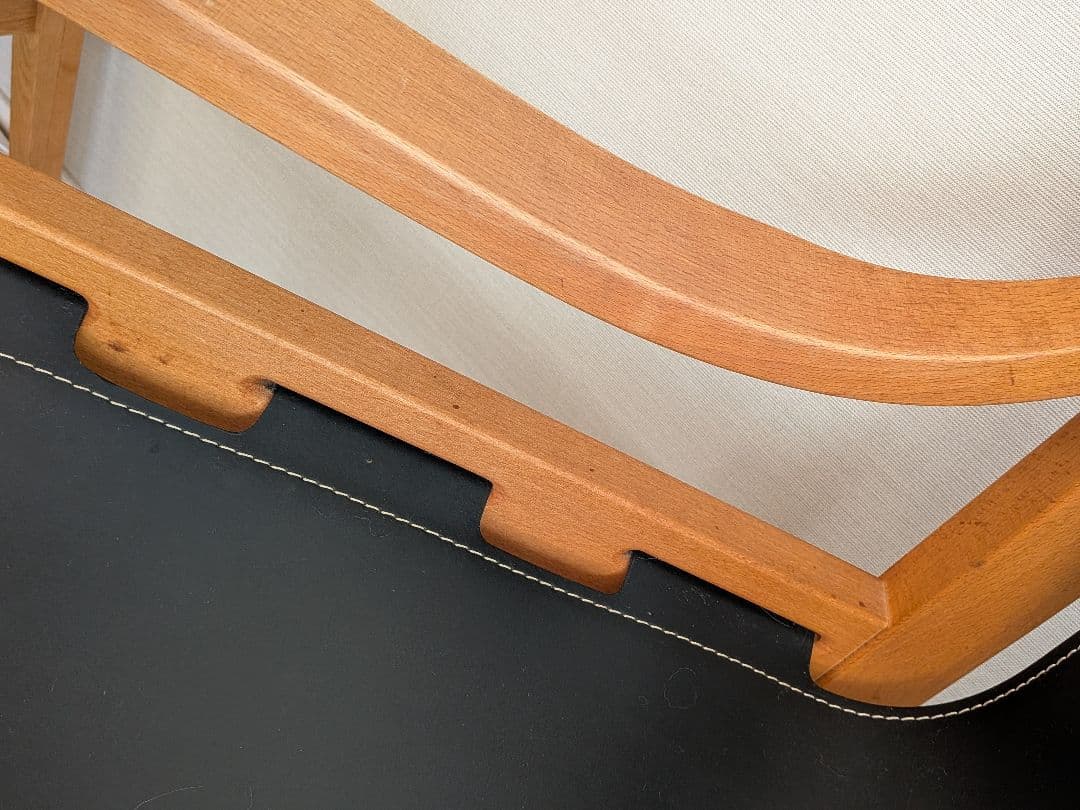 値下★ADAL イタリア ビンテージ レザーチェア　アームチェア　北欧