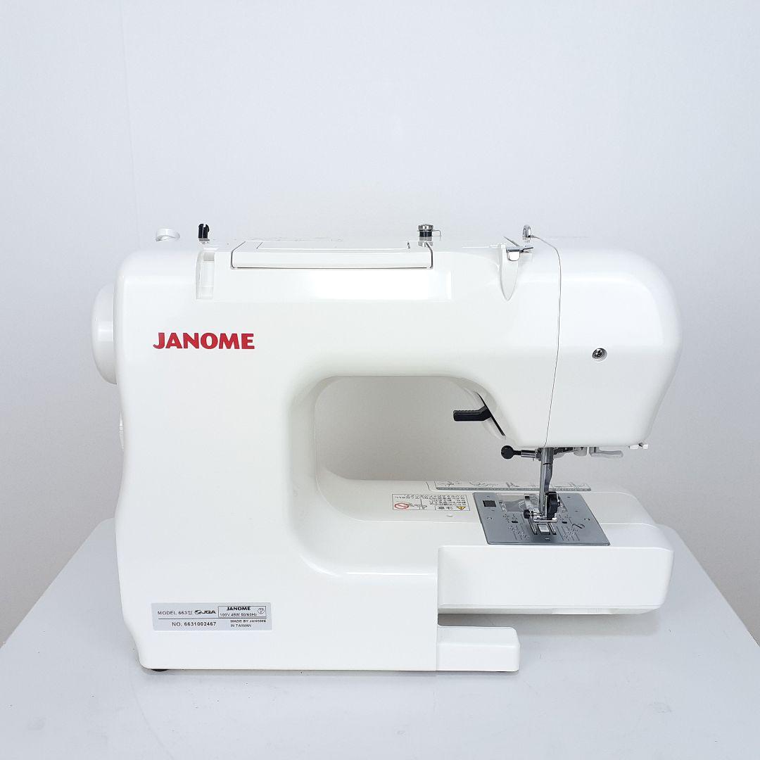 【美品】ジャノメ　コンパクト電子ミシン本体　E-003　メンテナンス済み