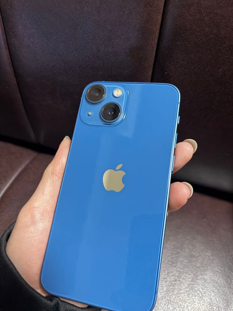 【準美品】Apple iPhone 13mini 青色