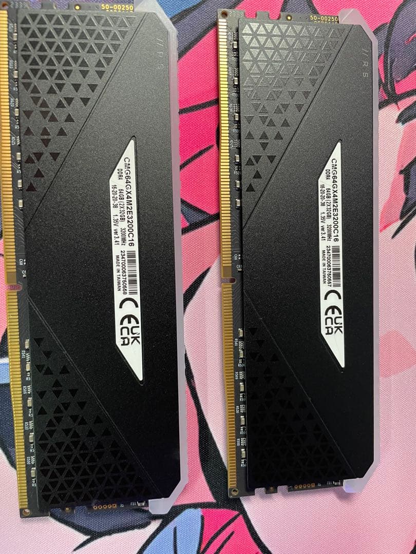 メモリー Corsair DDR4-64GB 3200MHz CL6