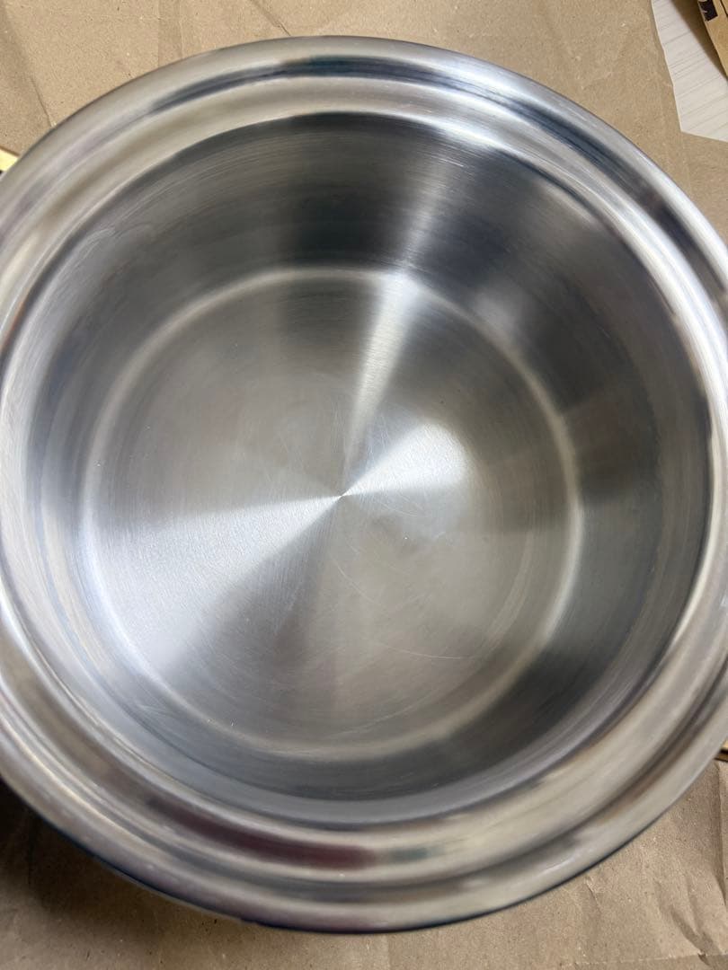 ステンレススチール製の両手鍋、TupperwareのRainbow Cooker