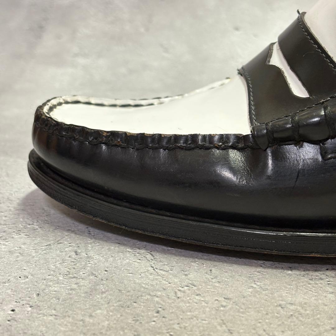 ジーエイチバス　G.H.Bass　革靴　ローファー　バイカラー　42