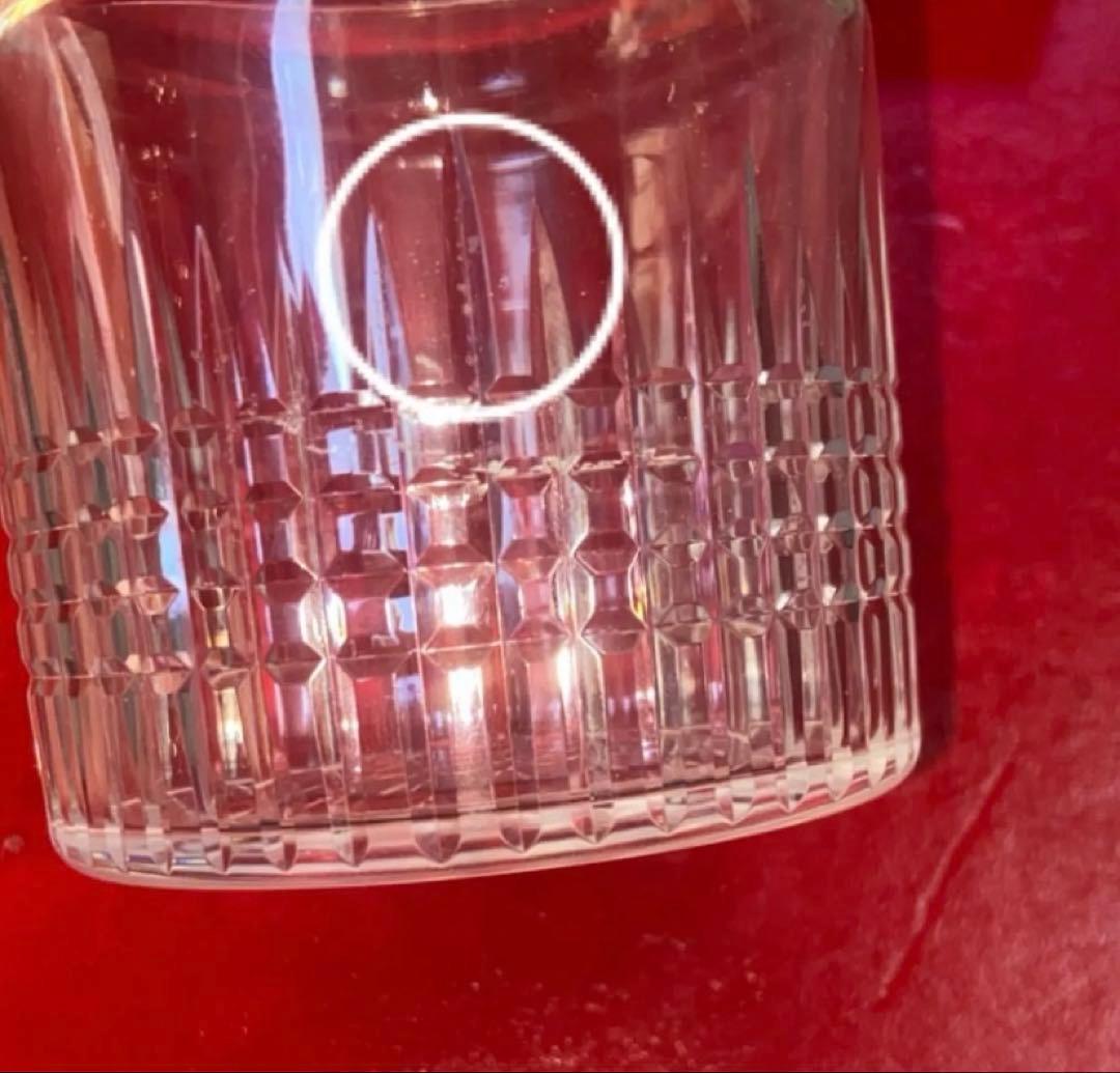 バカラ ナンシー　金縁装飾　容器　物入れ　Baccarat