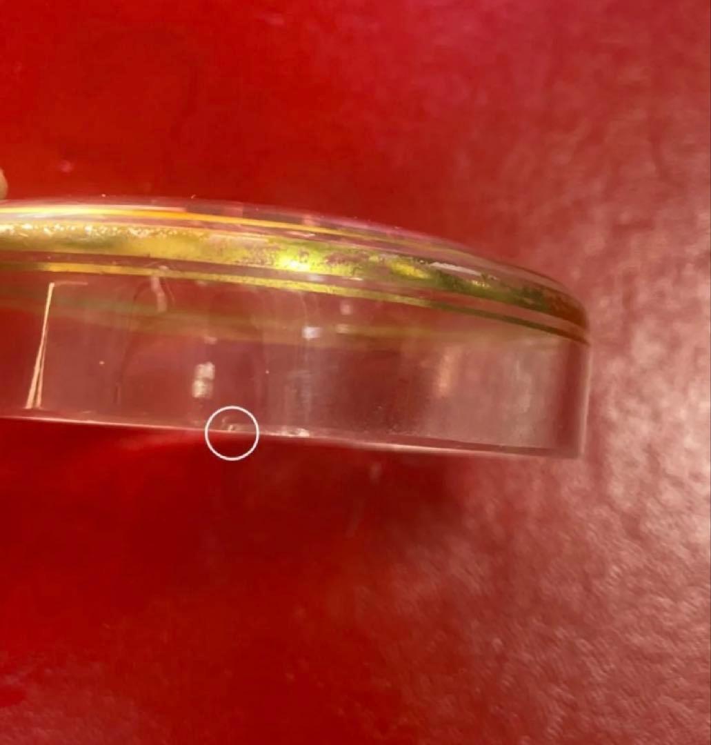 バカラ ナンシー　金縁装飾　容器　物入れ　Baccarat