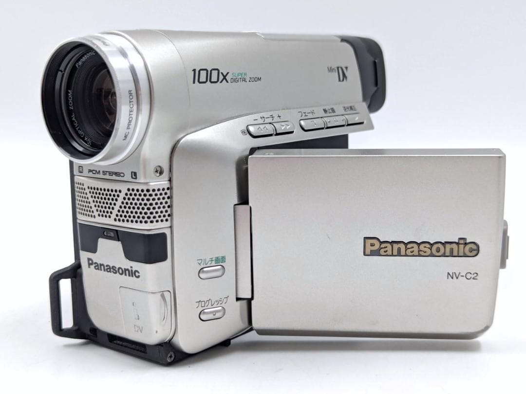 miniDVのダビングに！Panasonic ビデオカメラ NV-C2 6