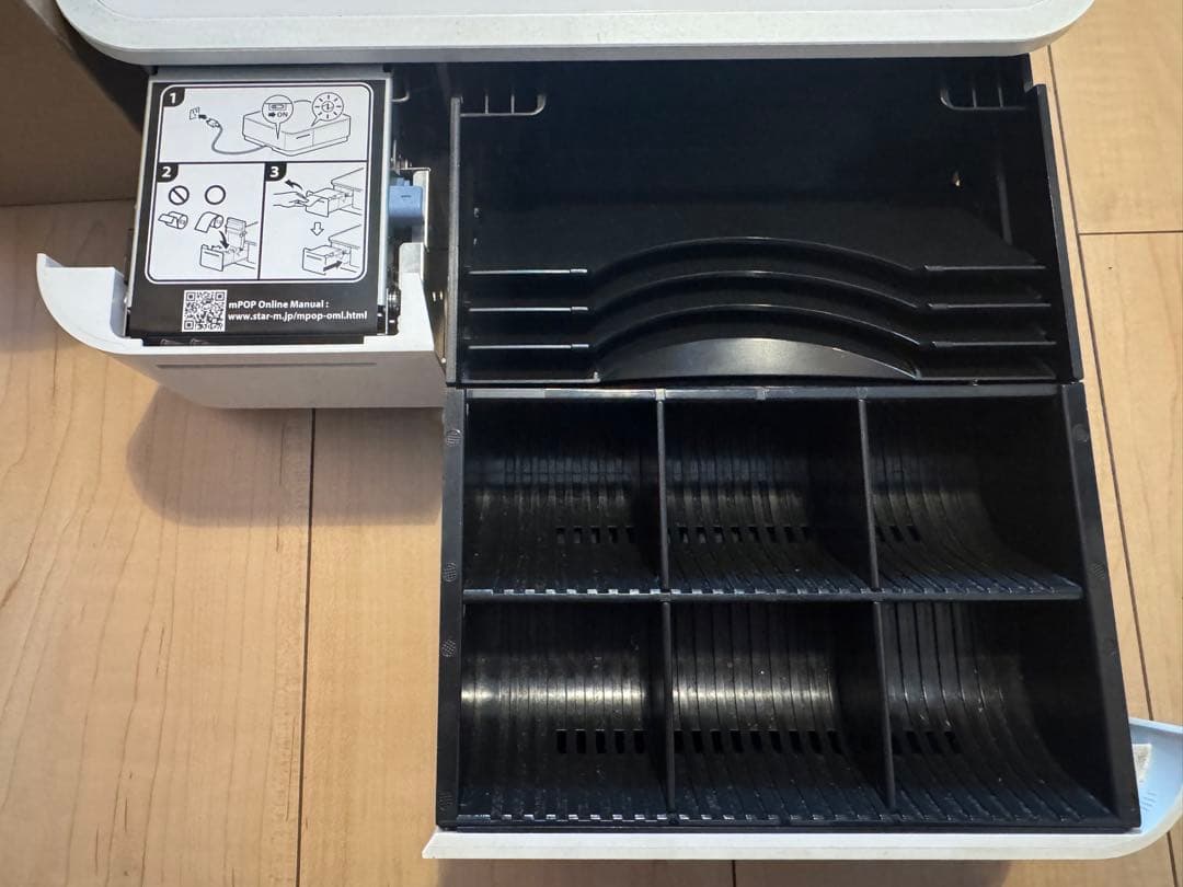 スター精密　サーマルプリンター付きドロアー ｍPOP エアレジ対応