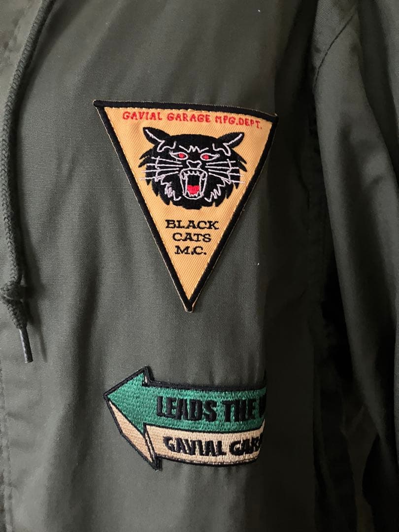 ガビル モッズコート オリーブ gavial garage 中村達也