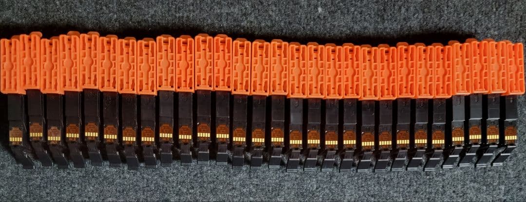 使用済み空キヤノン純正インクタンクBCI-380-381各色計131本セット