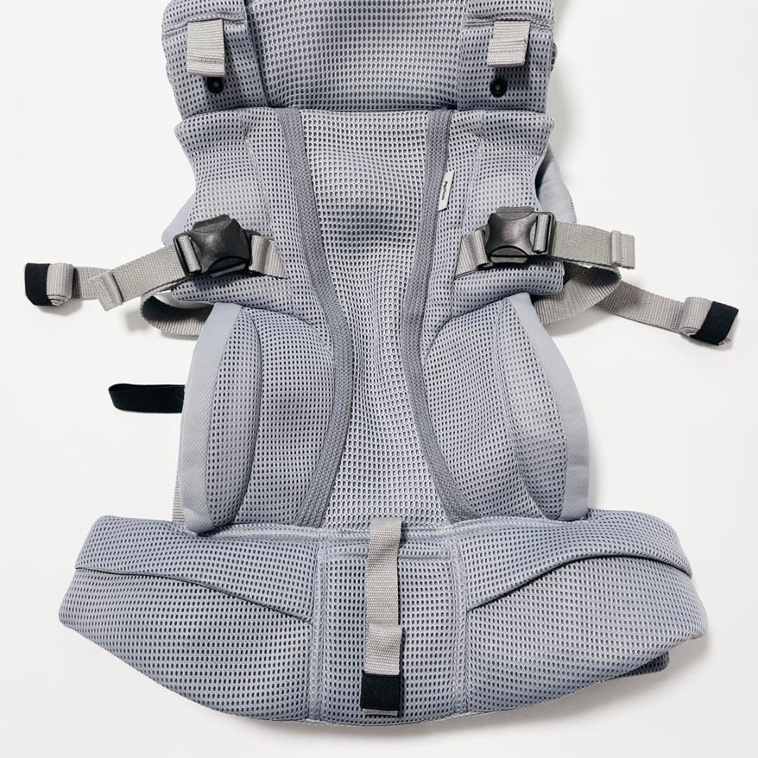 Aprica アップリカ ラクリス グレー 付属品完備 抱っこ紐 極美品