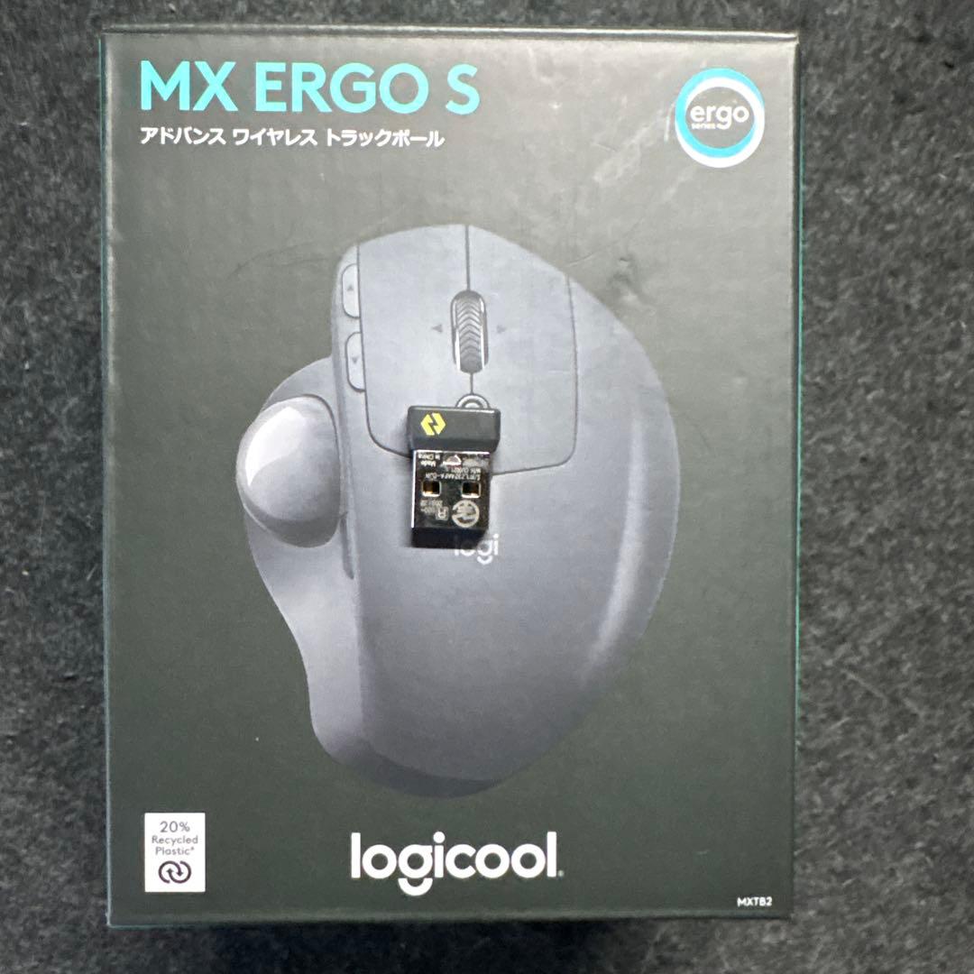 【美品】MX ERGO S MXTB2 [グラファイト] ロジクール