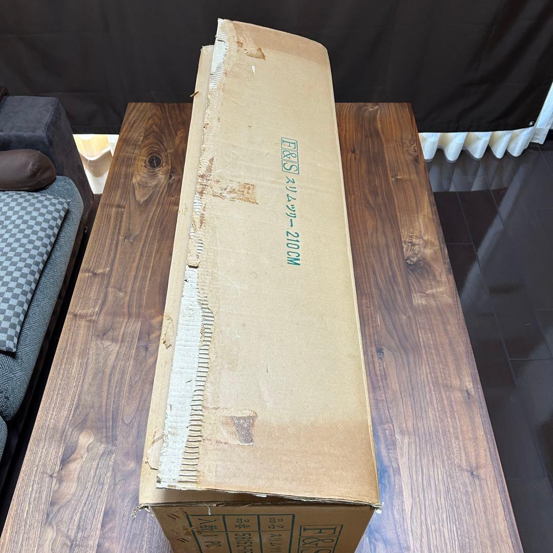 【ペジョ】クリスマスツリー 約210cmオーナメント付きセット