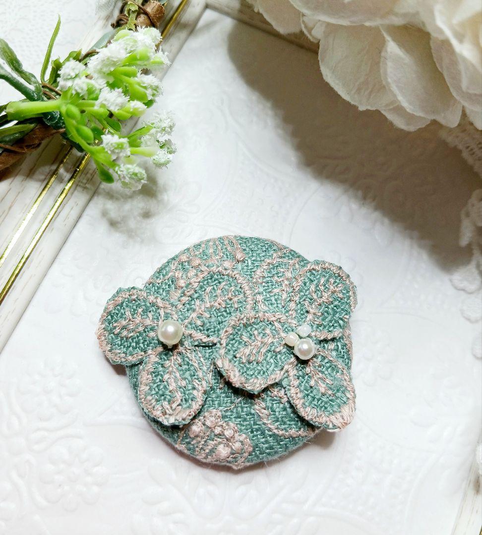 ♡mamerin ♪様限定☆ハンドメイド☆ミナペルホネンバッグチャーム&ブローチ