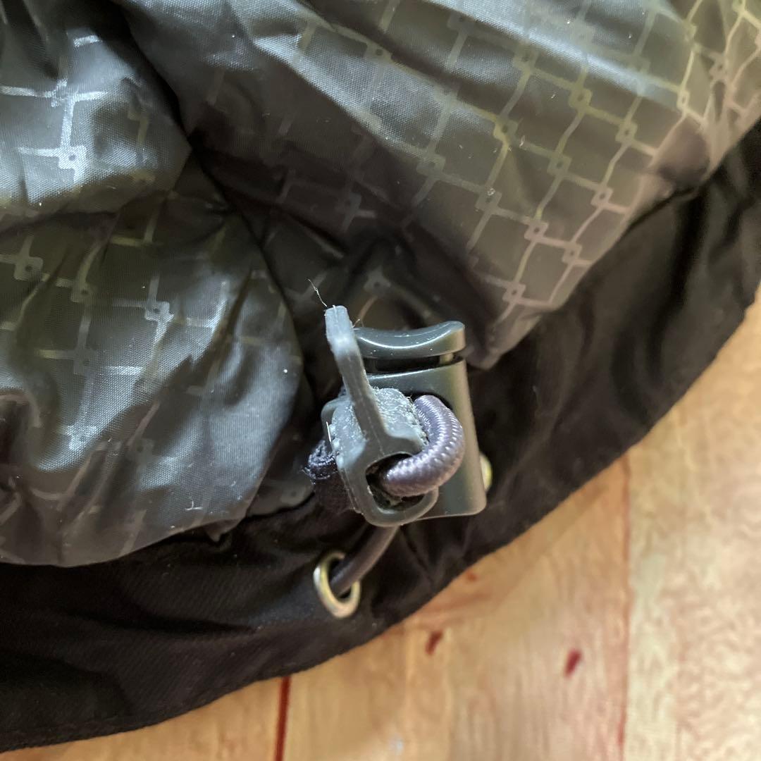 THE NORTH FACE HyVent ダウンジャケットファー 総柄裏地 L