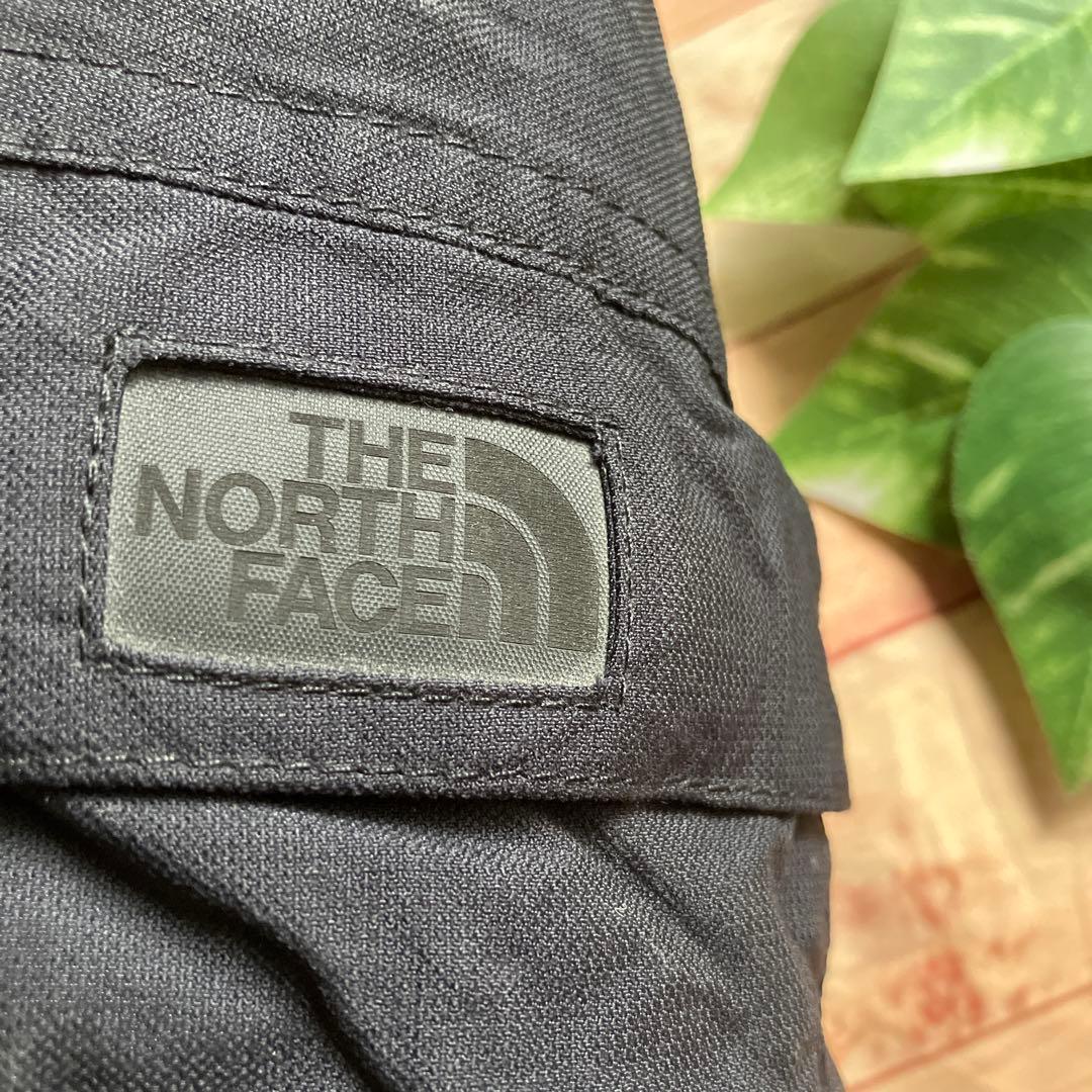 THE NORTH FACE HyVent ダウンジャケットファー 総柄裏地 L