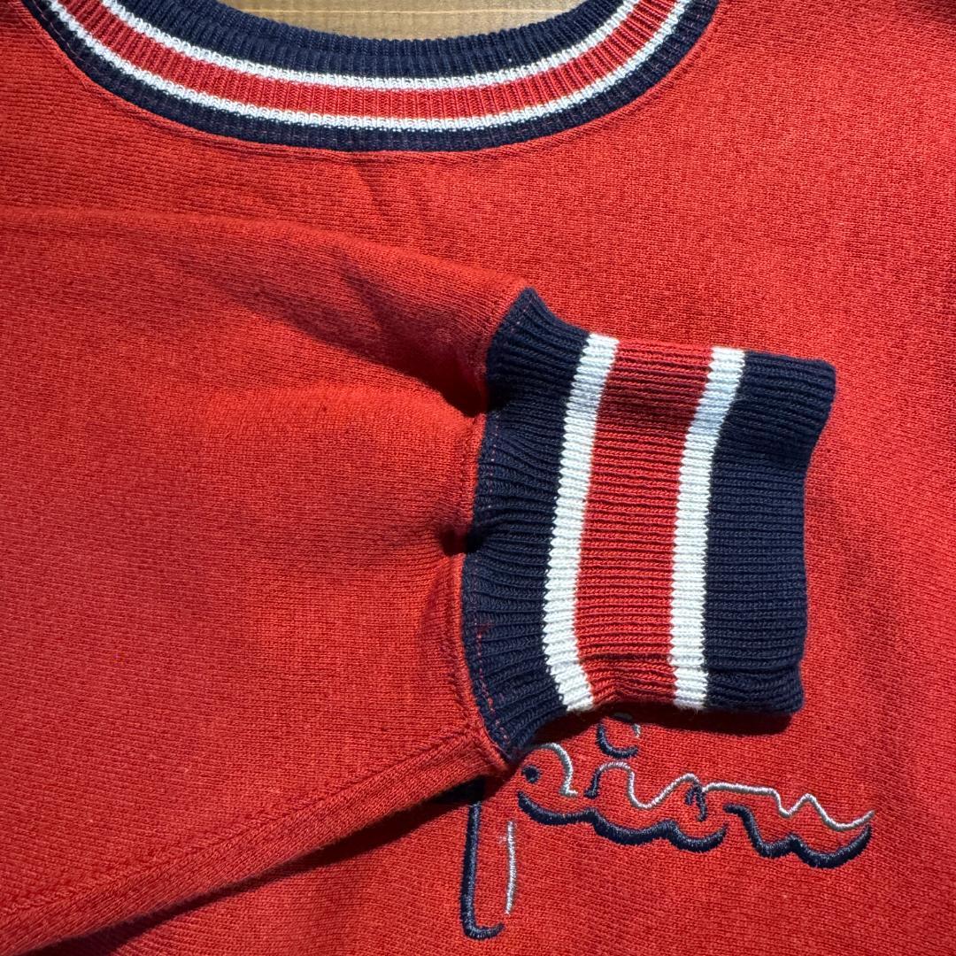 90s 未着用 極上 champion リバースウィーブ リブライン トリコタグ