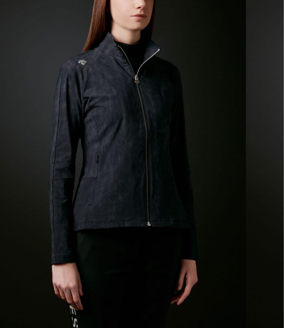 デサントリュクス　プリーツ　ジャケット　スカート　セットアップ　スワロフスキー