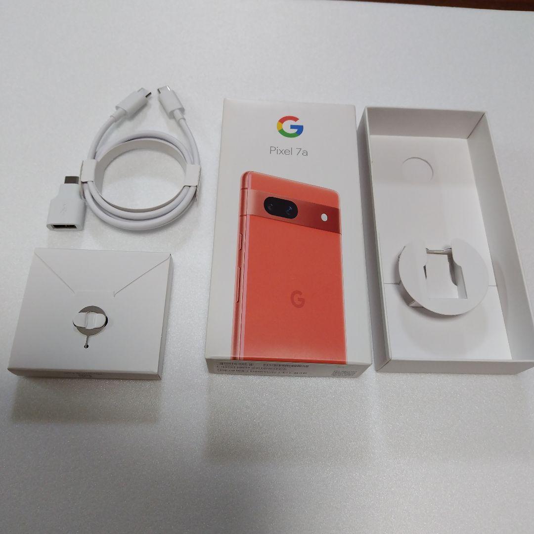 Google Pixel 7a　SIMフリー　美品　付属品有り　専用ケース付き