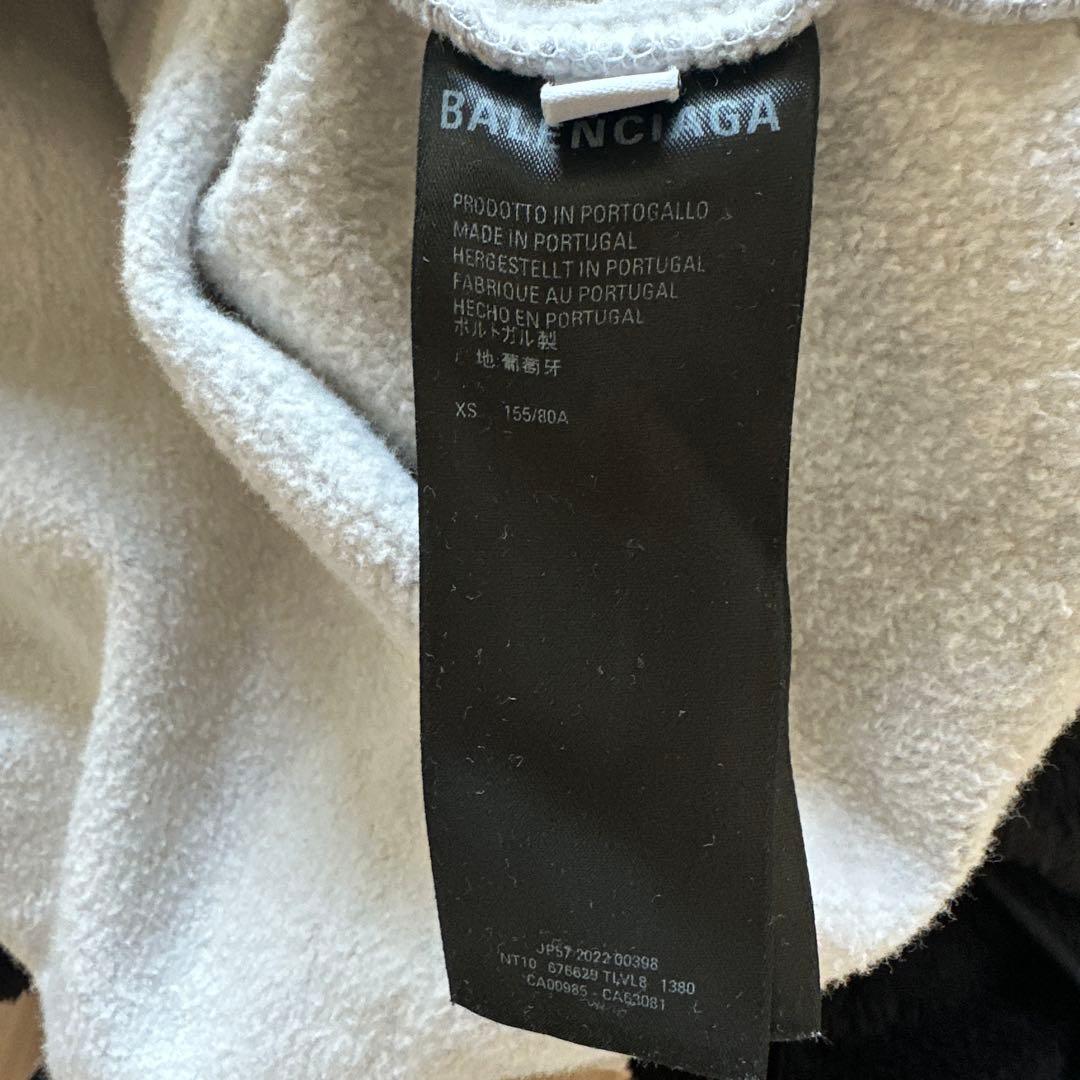 【新品】BALENCIAGA PARI刺繍クルーネックロゴスウェット