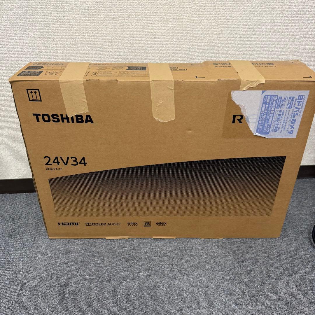 TOSHIBA 24V34 液晶テレビ 本体　23年製