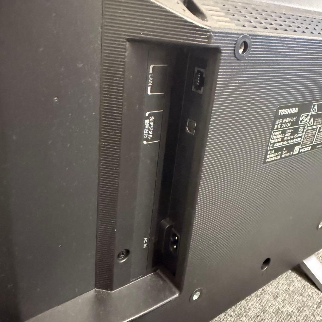 TOSHIBA 24V34 液晶テレビ 本体　23年製