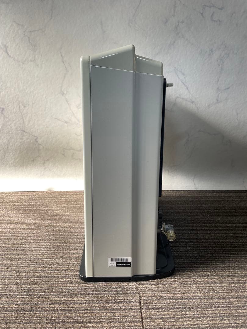 888 リンナイ 都市ガス用 ガスファンヒーター ガスコード付き 暖房器具