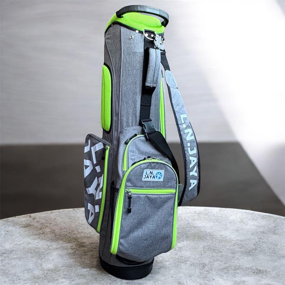 最終価格‼️美品　L.N.JAYA スタンドゴルフバッグ キャディバッグ　9型