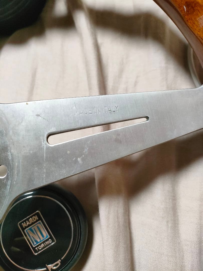 JIN　ナルディ　ウッドステアリング　36　36.5 ボス