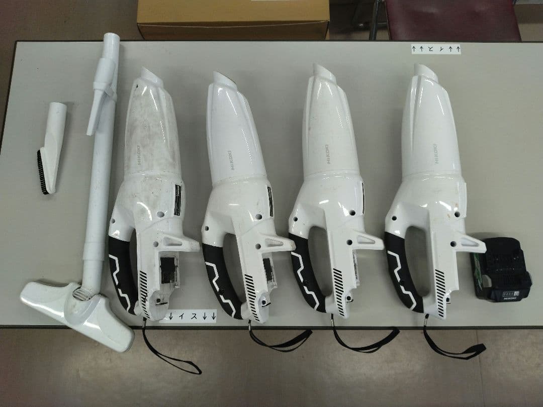 HiKOKI コードレスクリーナー R18DB　４台+バッテリー１個