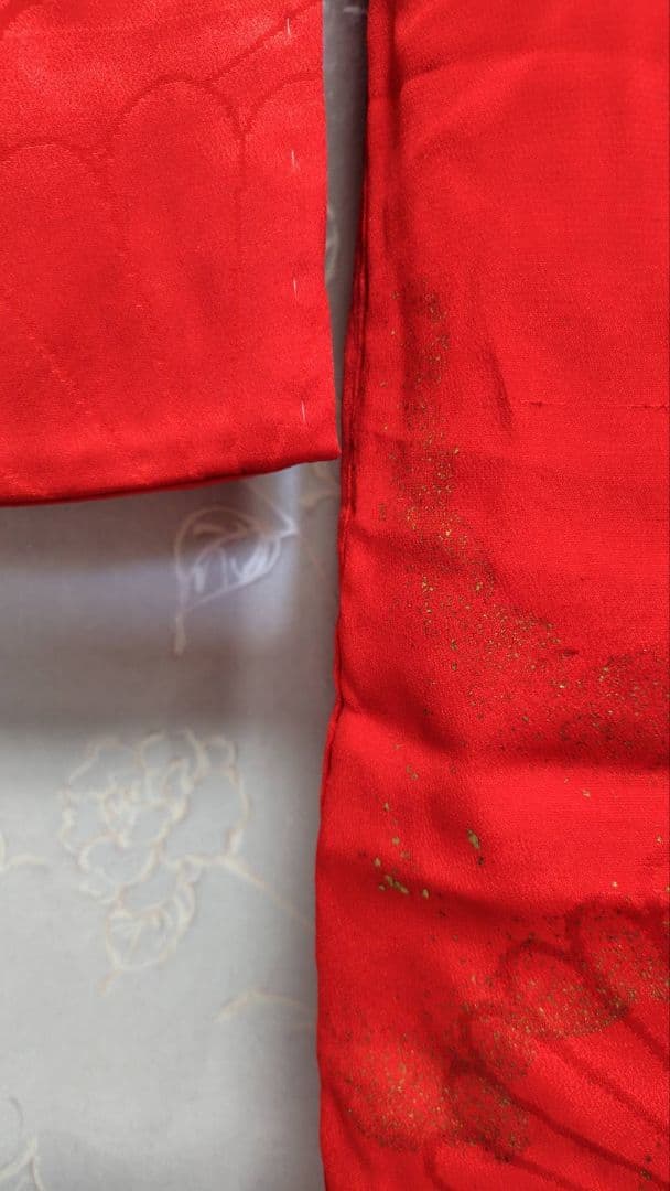 RK406アンティーク子供着物着丈93センチ裄丈40センチ3歳前後用綺麗美品正絹