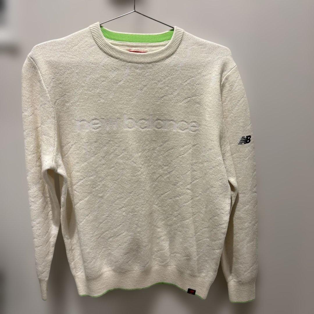 ニューバランスゴルフ　ゼブラ柄クルーネックニット　2枚セット　サイズ4 M