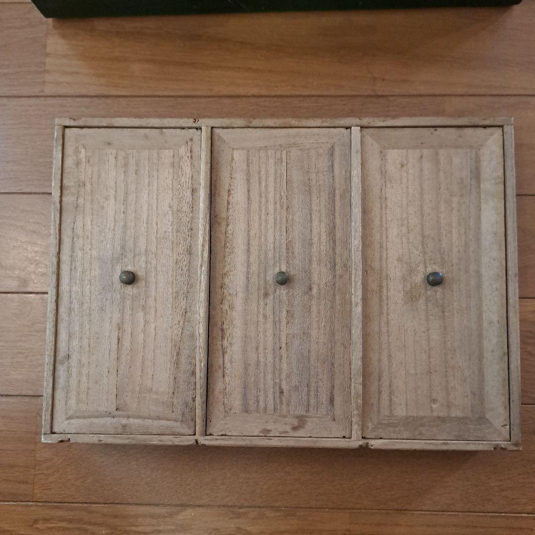 レトロ・アンティーク手提げ金庫 カギ付き