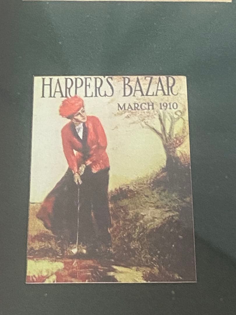 2295❣️ アンティーク　ゴルフ　オブジェ　壁掛け