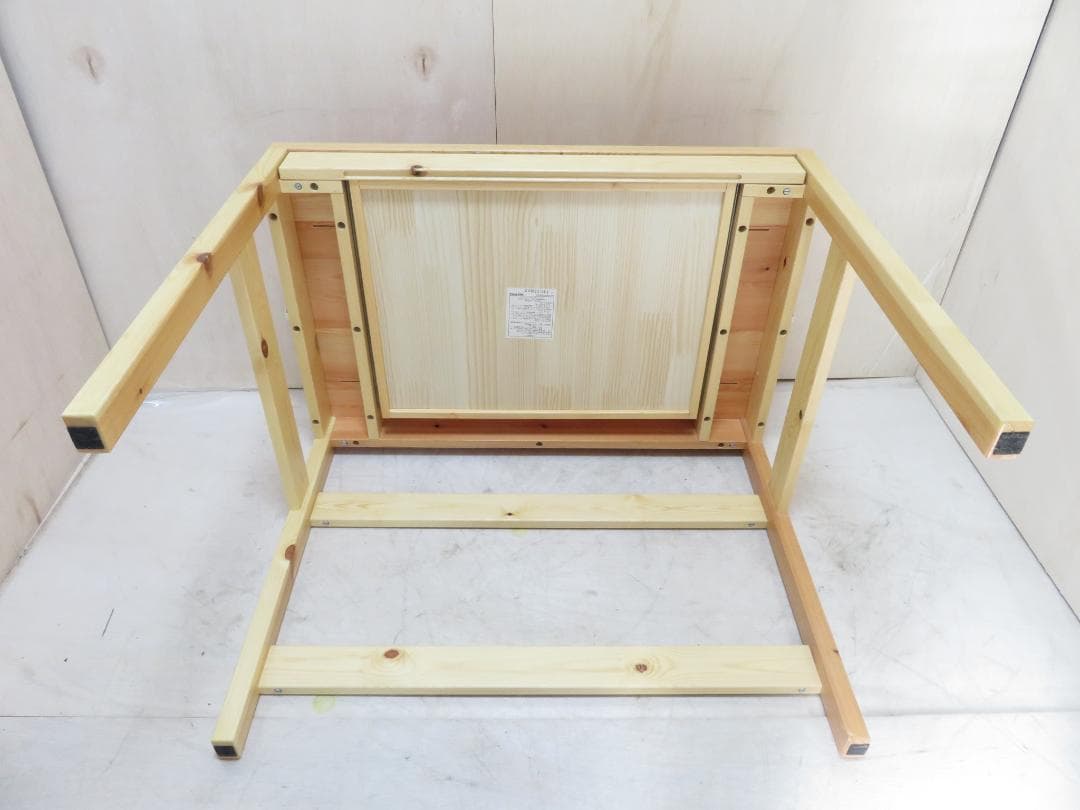 無印良品 MUJI パイン材デスク 机 幅86cm 奥行58cm