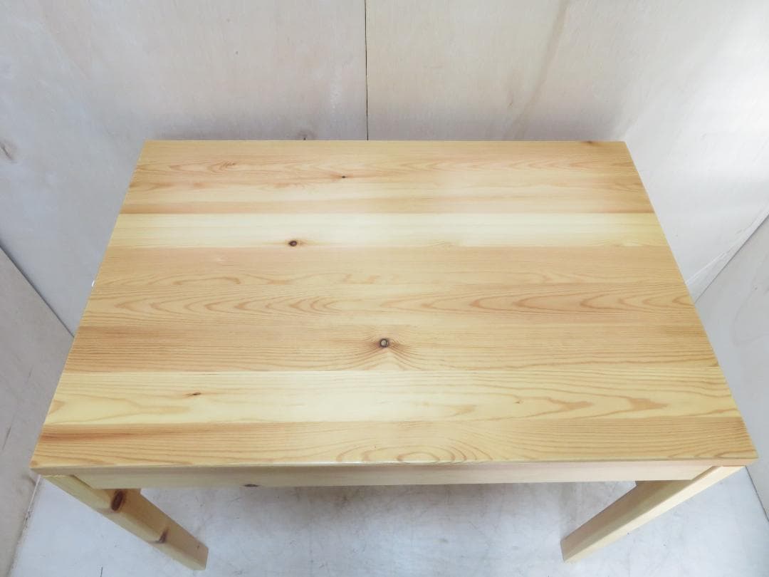 無印良品 MUJI パイン材デスク 机 幅86cm 奥行58cm