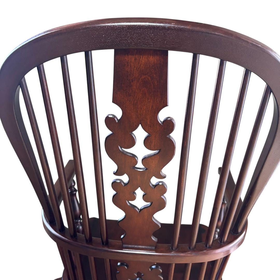 刻印有り 松本民芸家具 W型 ロッキングチェア ミズメザクラ