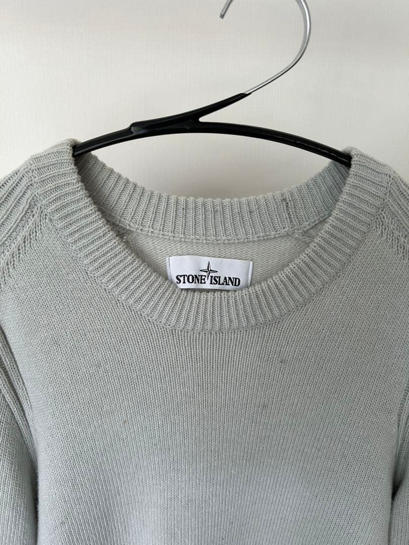 STONE  ライトグレー ニットセーター