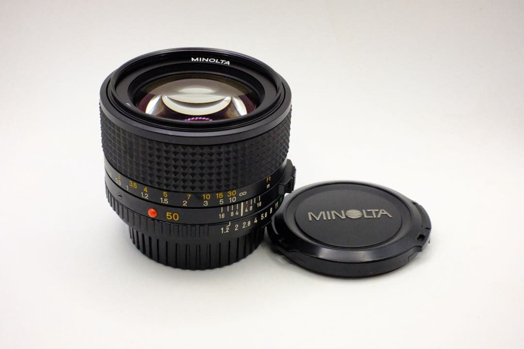 MINOLTA newMD 50mm f/1.2 レンズ