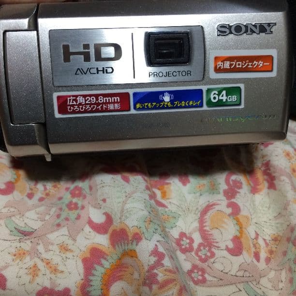 SONYビデオカメラＨＤＲ-PJ40V平成\"11式