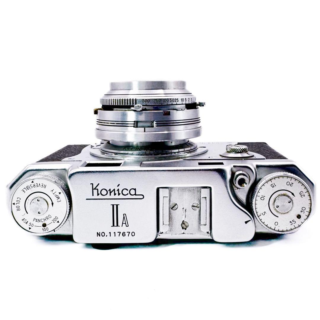Aランク 整備済み Konica ⅡA レンジファインダー