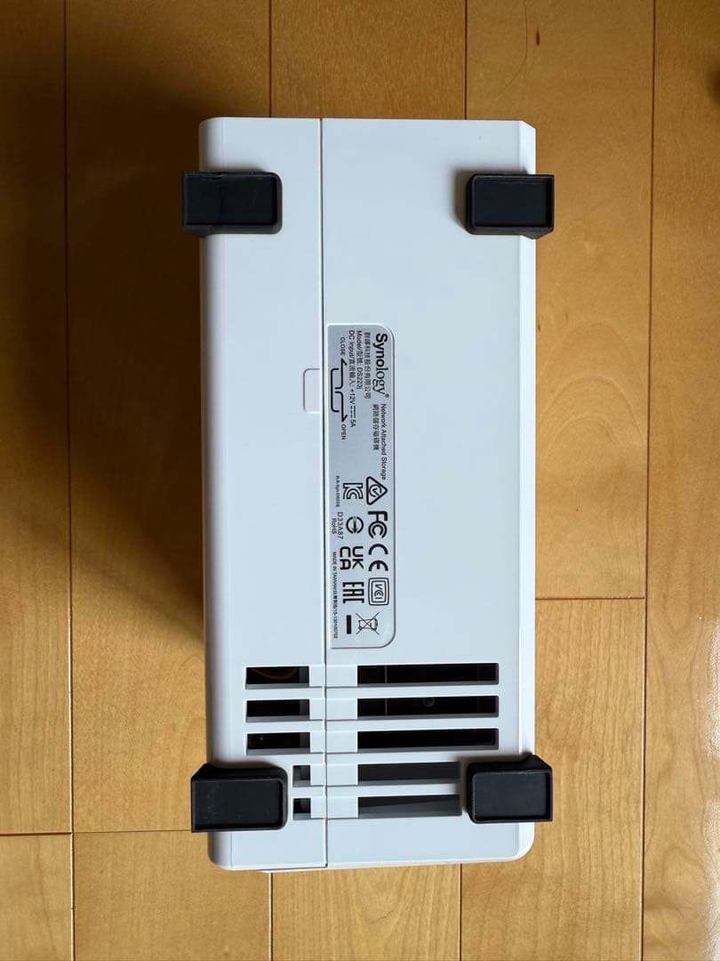 Synology DS223j NAS HDD 6TB×2台 セット