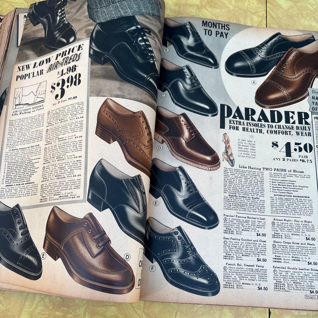 USA VINTAGE 1938年 Spiegelスピーゲルカタログ500ページ