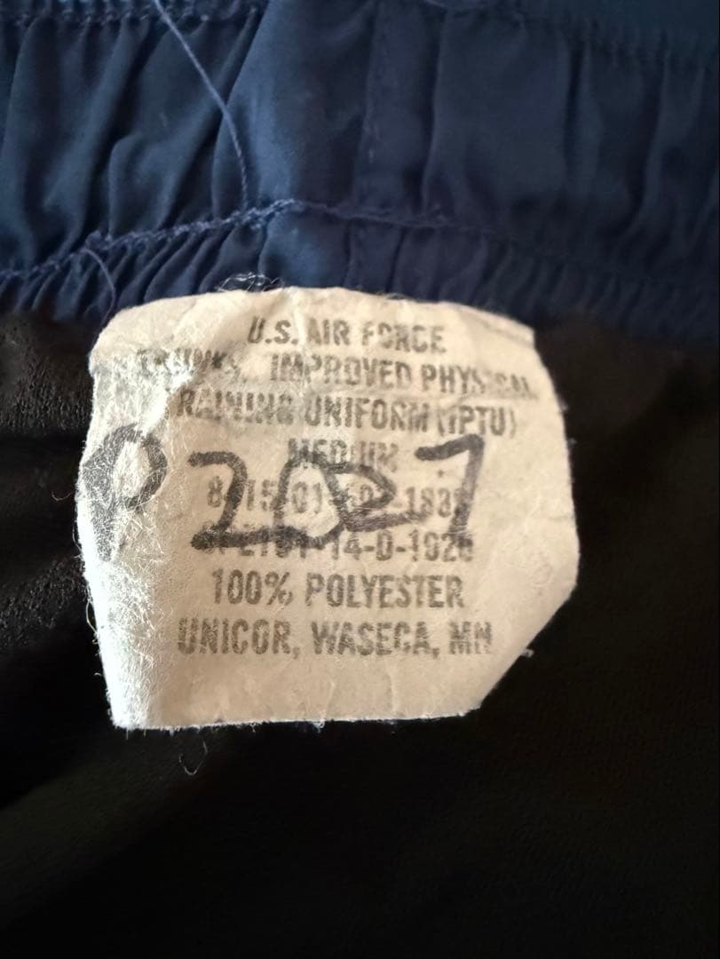 空軍 U.S AIR FORCE トレーニング　セットアップ ５点セット販売