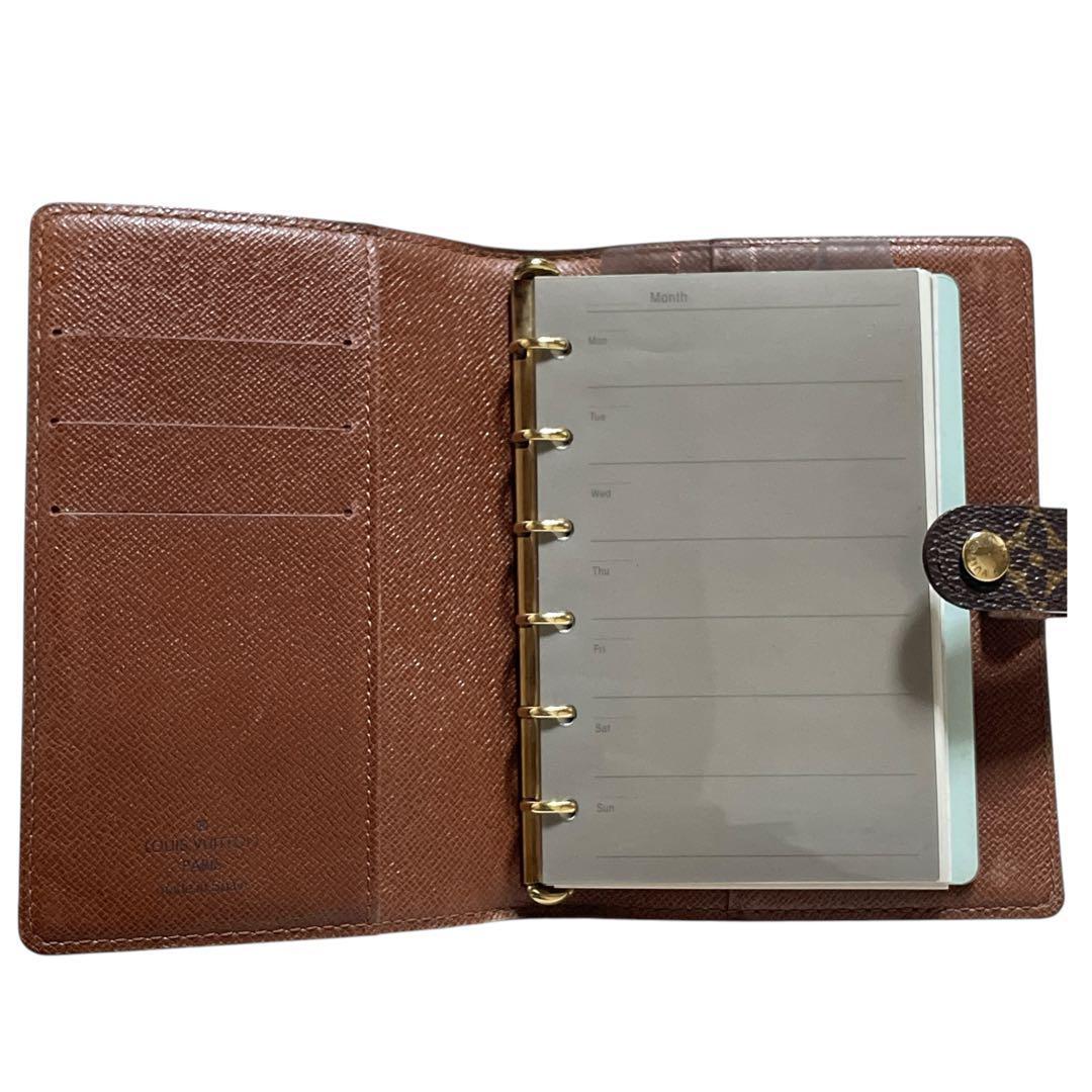 ルイヴィトン LOUIS VUITTON モノグラム アジェンダ PM 手帳