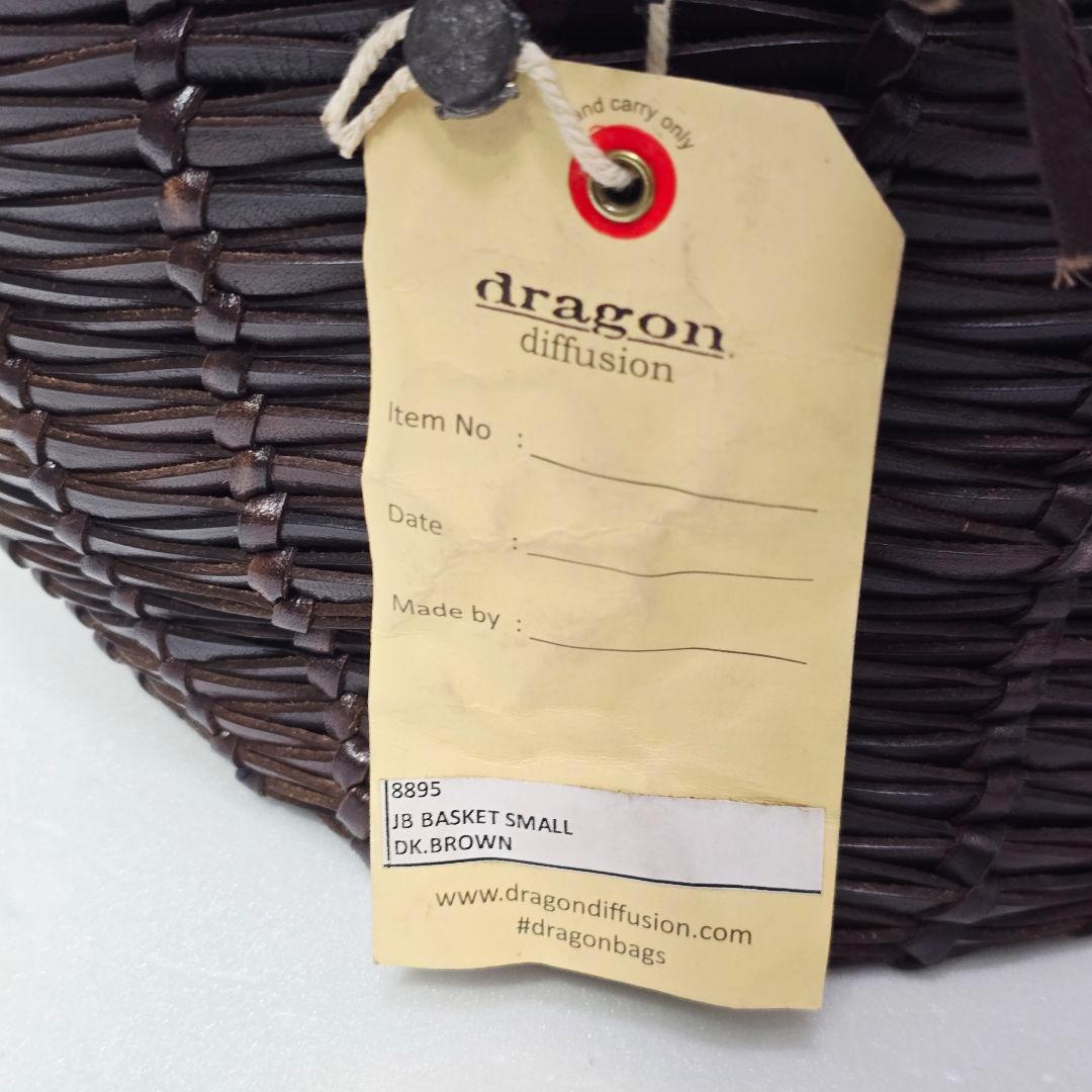 dragon diffusion レザー カゴバッグ ドラゴン タグ付き