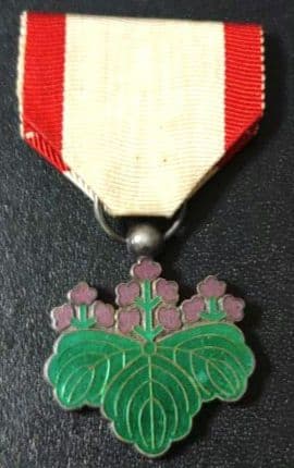 【✨希少品✨】勲七等青色桐葉章（くんしちとうせいしょくとうようしょう）　箱付