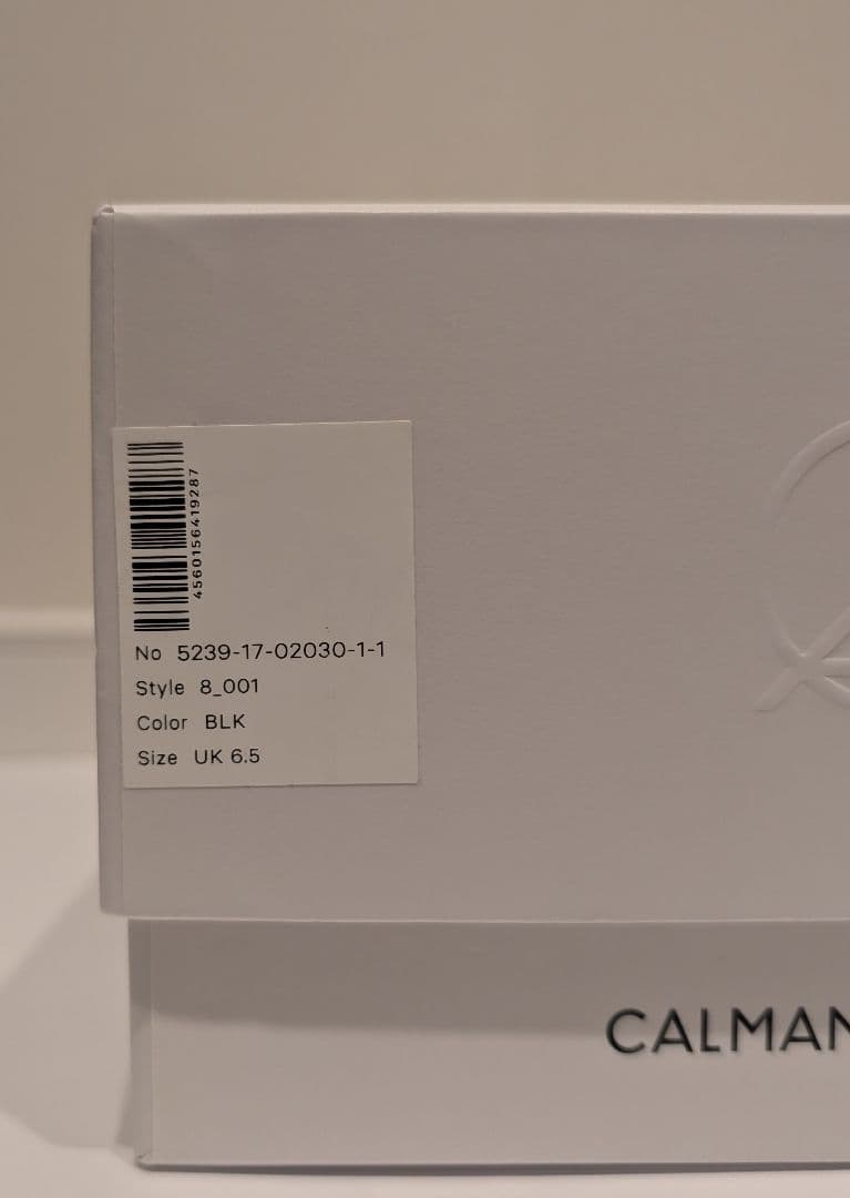 CALMANTHOLOGY　SLIP ON CUT UK6.5