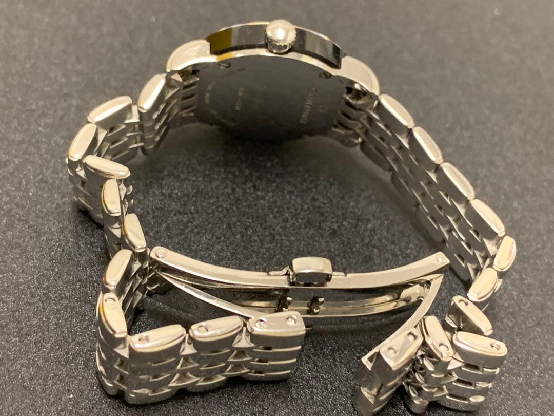 輝く✨CENTURY TIME GEM シェル文字盤12P ダイヤ腕時計　稼働中