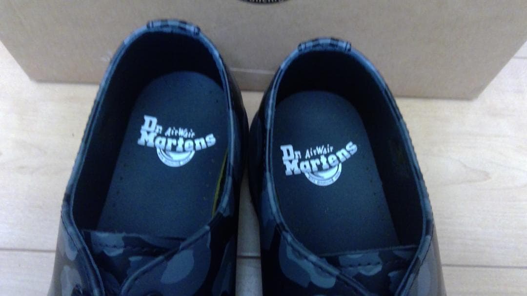 専用ドクターマーチン　1461 レオパード　3ホール シューズ　レオパード柄